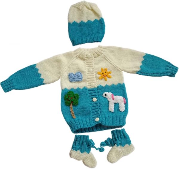 Design Handmade Sweater - Cream - Image 2